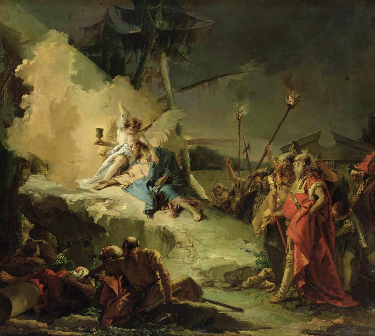 Le Christ au Jardin de Gethsémani - Giovanni Battista Tiepolo