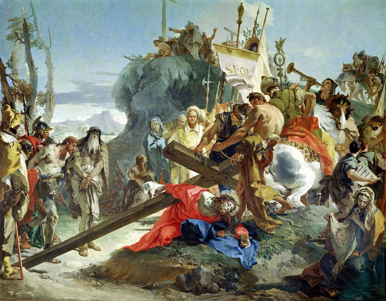 Christ sur le chemin du Calvaire, 1749 - Giovanni Battista Tiepolo
