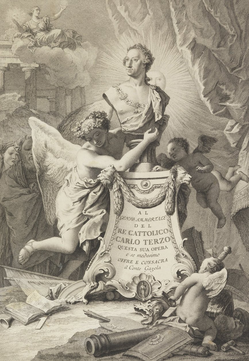 Page de dédicace à Charles III d