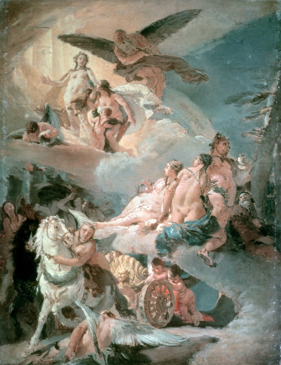 Phaéton et Apollon - Giovanni Battista Tiepolo
