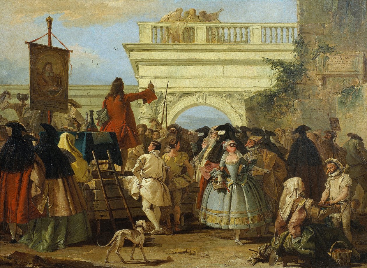 Le Charlatan - Giovanni Battista Tiepolo