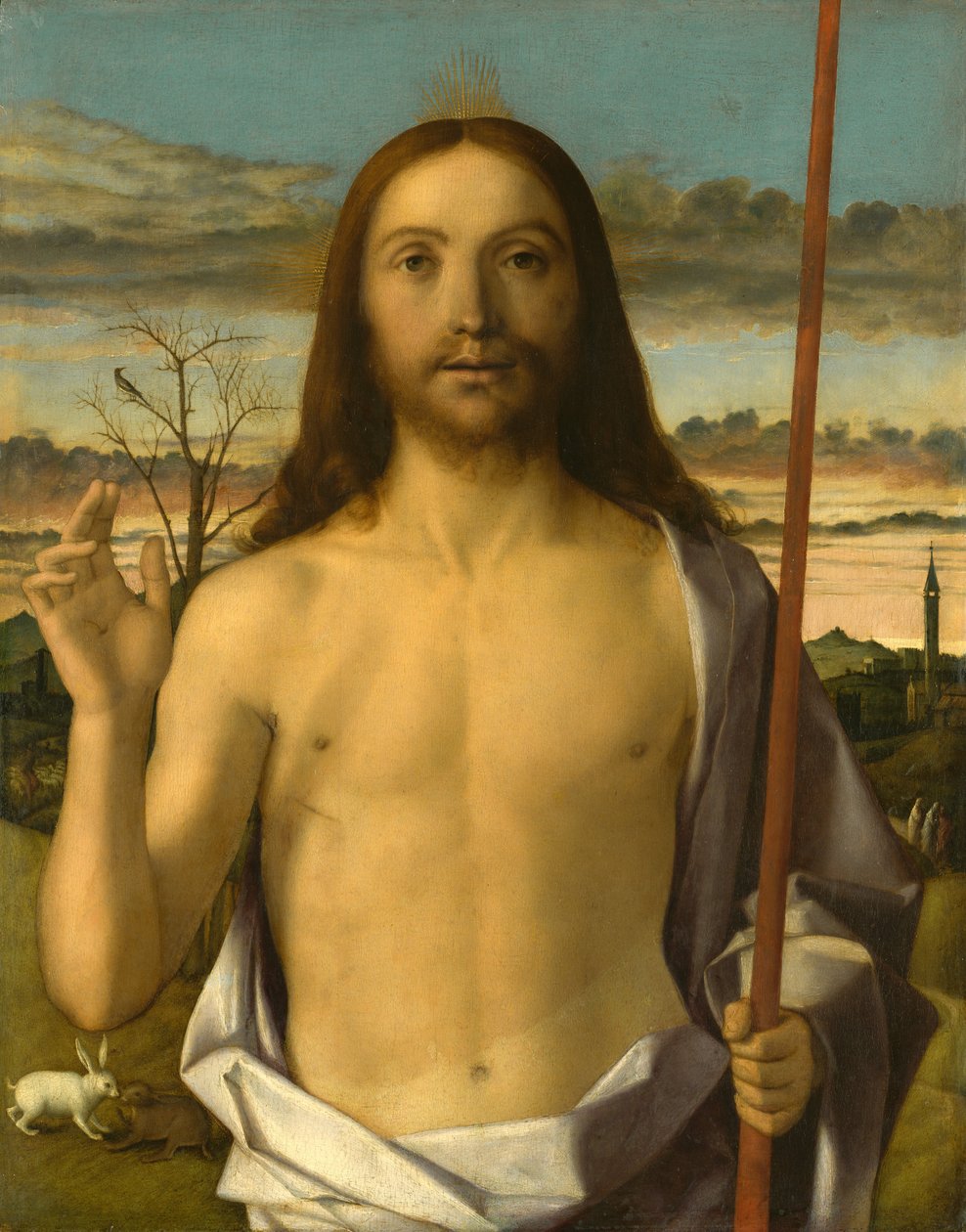 Christ bénissant - Giovanni Bellini