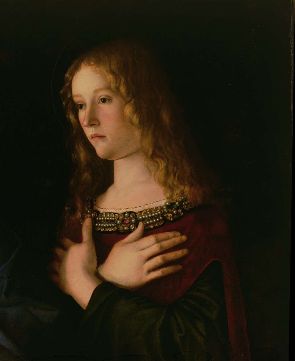 Marie-Madeleine, détail - Giovanni Bellini