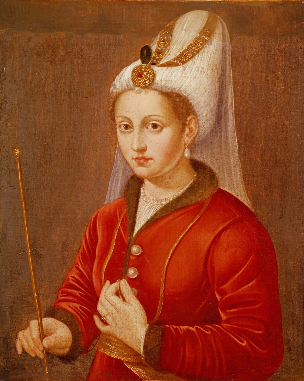 Portrait présumé de Catherine Cornaro, reine de Chypre, vers 1470 - Giovanni Bellini
