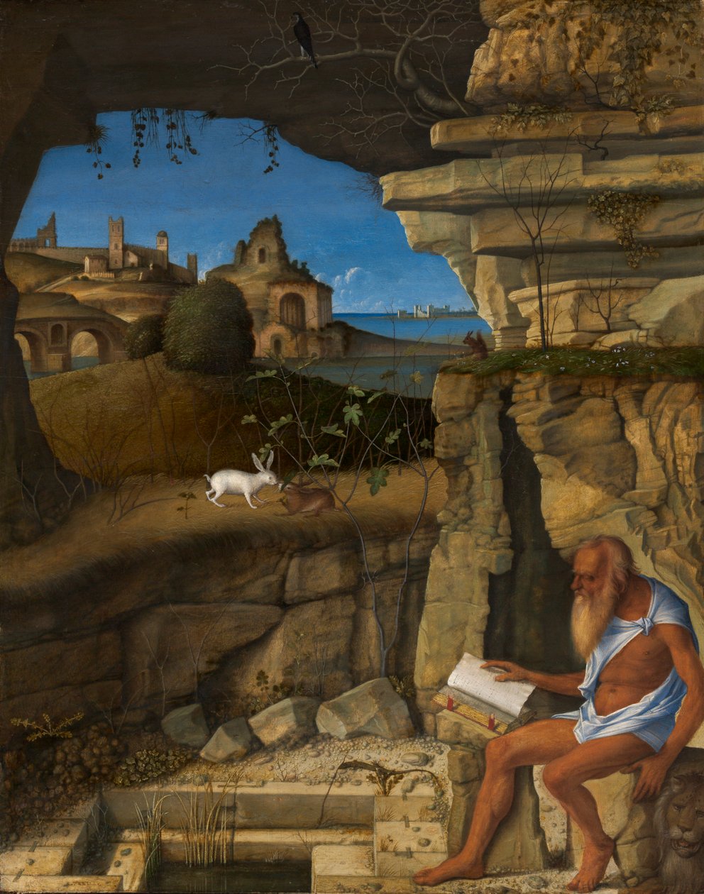 Saint Jérôme lisant, 1505 - Giovanni Bellini