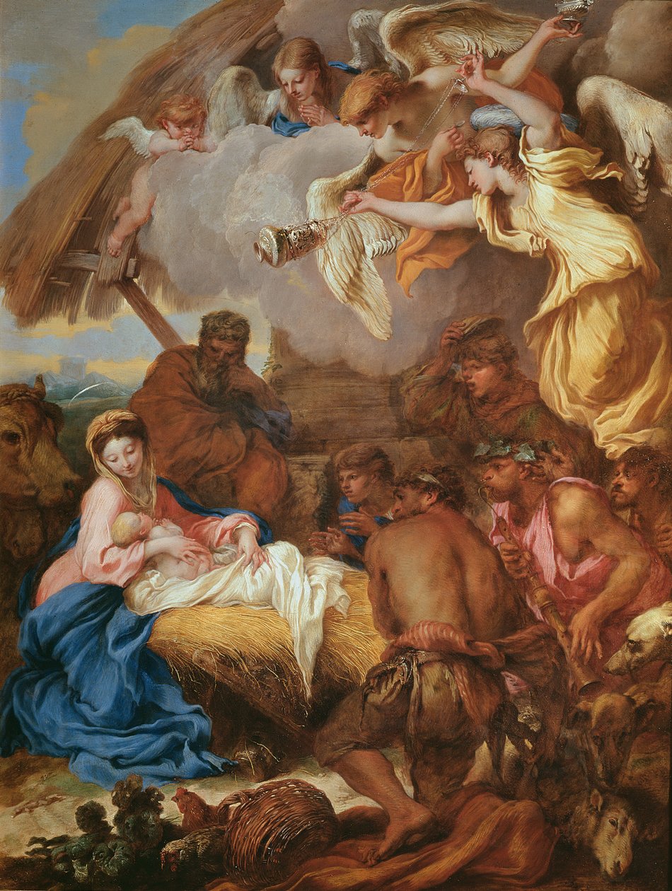 Adoration des bergers vers 1659 - Giovanni Benedetto Castiglione