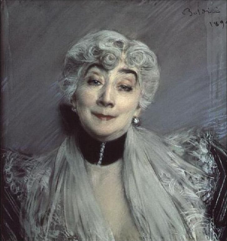 Portrait de la comtesse de Martel de Janville, connue sous le nom de Gypsy - Giovanni Boldini