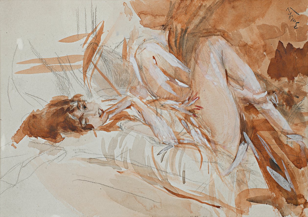 Dame allongée - Giovanni Boldini