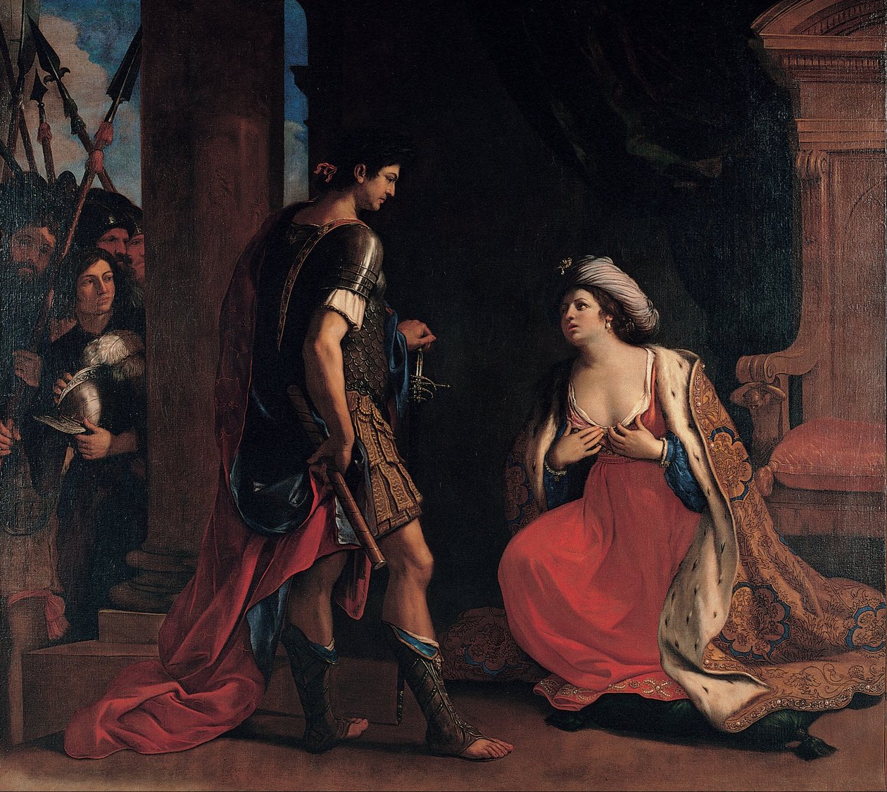 Cléopâtre et Octavien - Giovanni Francesco Barbieri