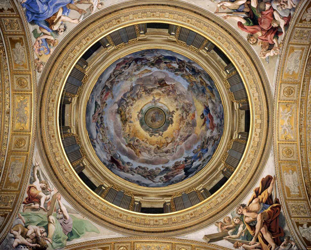 La Gloire du Paradis, 1627 - Giovanni Lanfranco