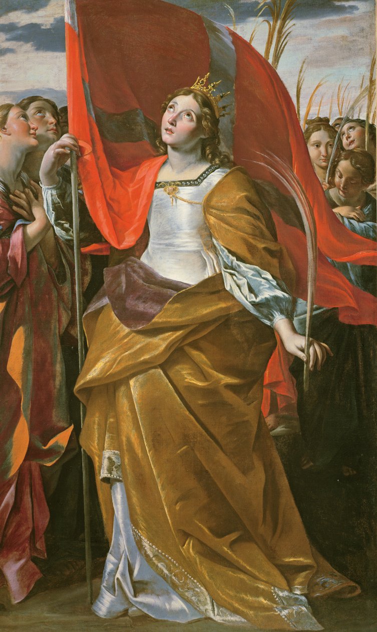 Sainte Ursule et les vierges - Giovanni Lanfranco