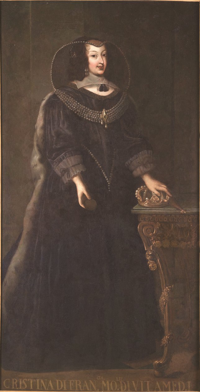 Portrait de Christine de France - Giovanni Panealbo or Panalbo