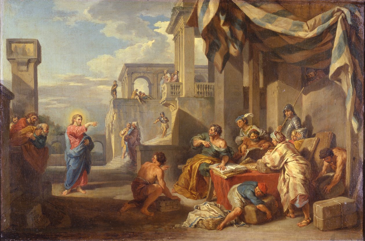 La Vocation de Saint Matthieu - Giovanni Paolo Pannini