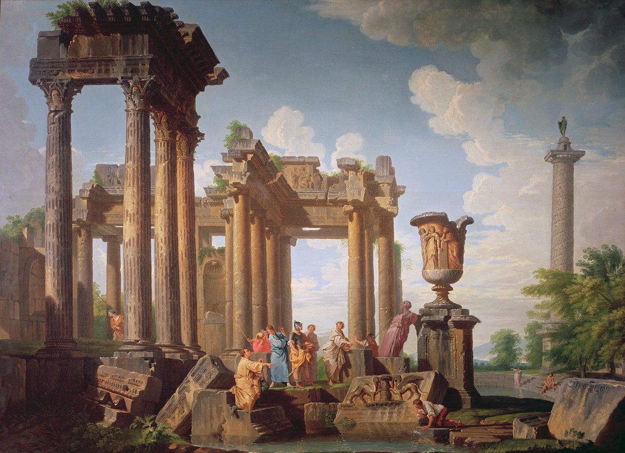 Scène classique - Giovanni Paolo Pannini
