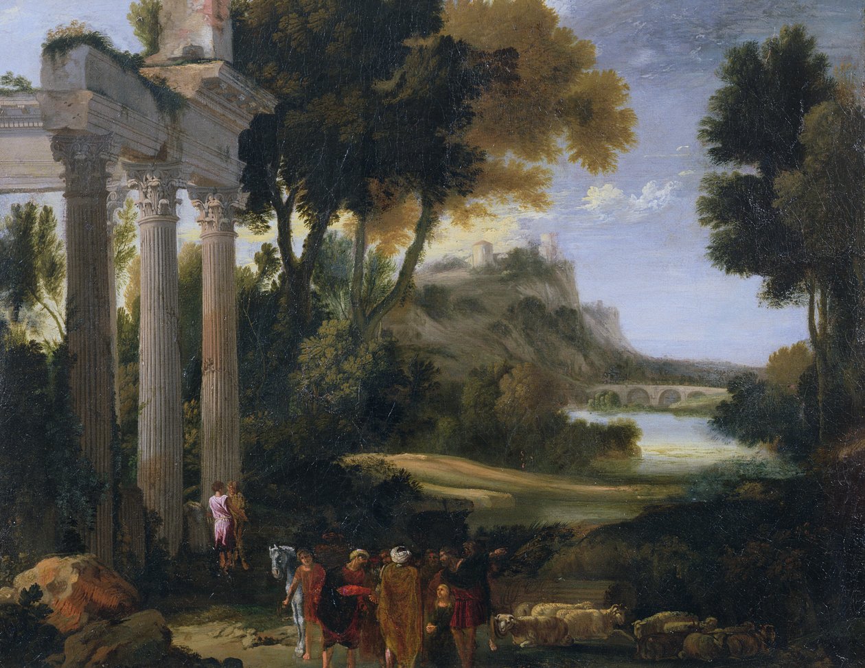 Paysage classique, 1760 - Giovanni Paolo Pannini