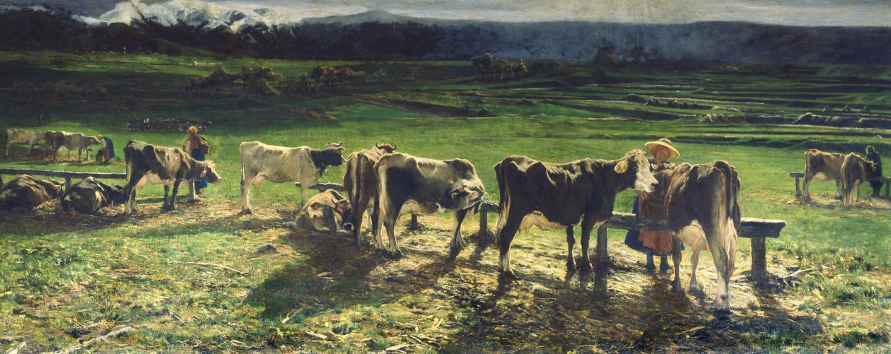 Pâturage, 1886 - Giovanni Segantini