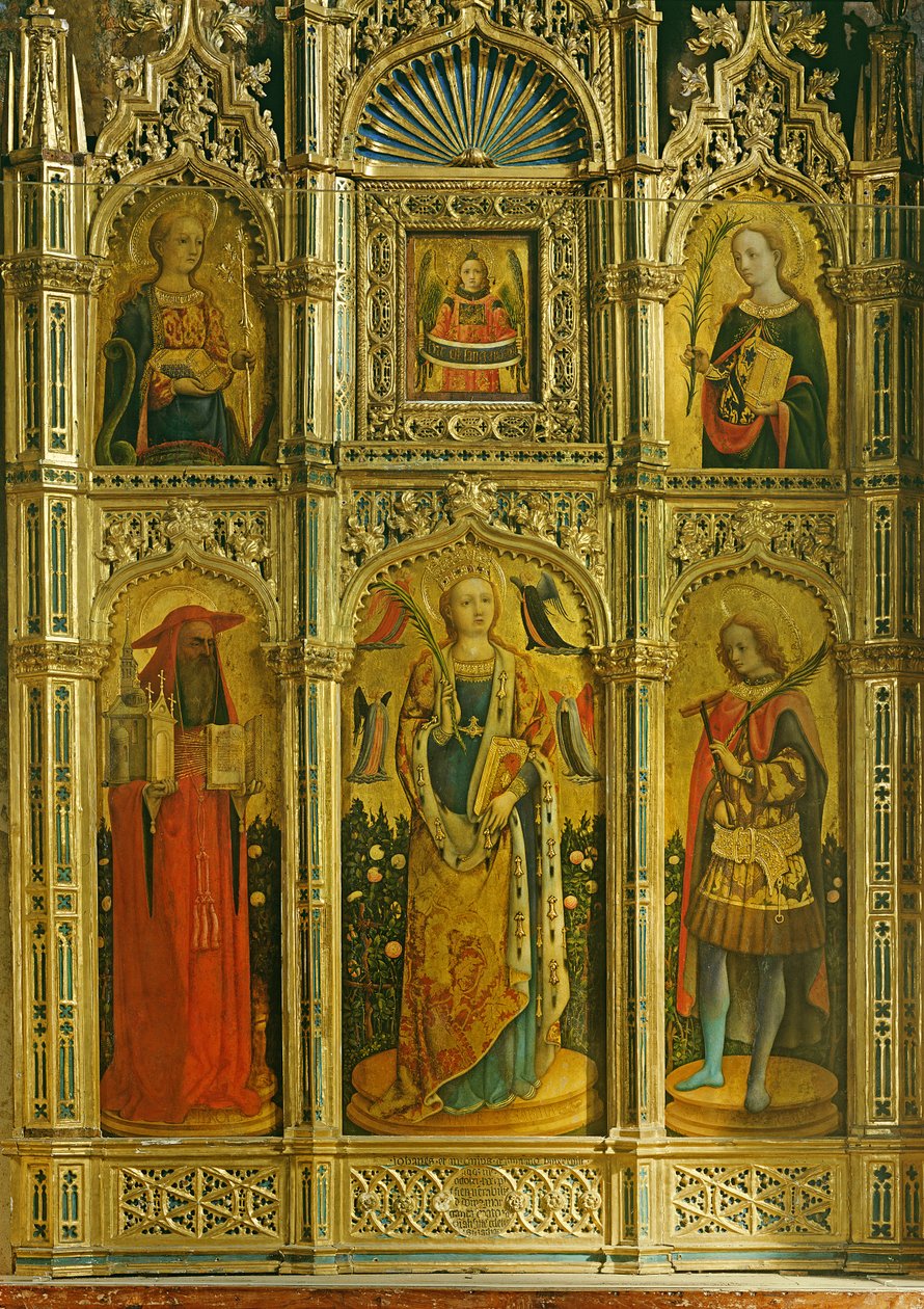 Retable de Saint-Sabine, 1443 - Giovanni and Antonio da Murano