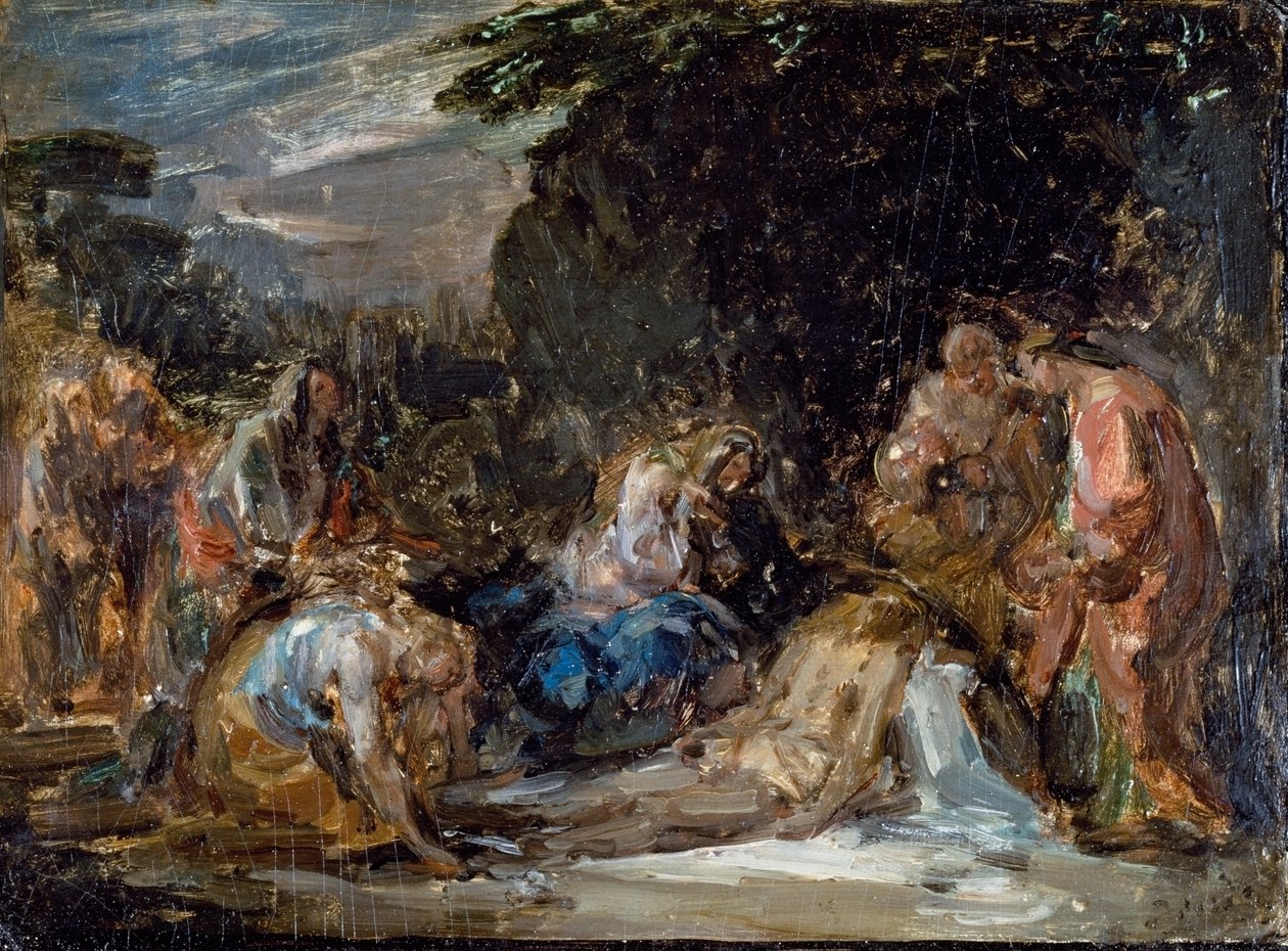 Déposition, par Giovanni Carnovali dit Piccio (1804-1873) - Giovanni Carnovali