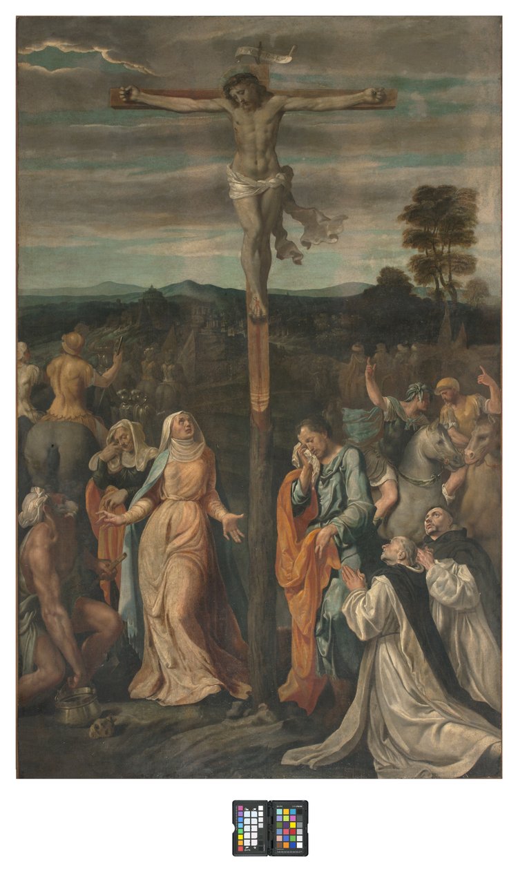 Crucifixion - Giovanni (fl.1537 d.c.1570) Fratino