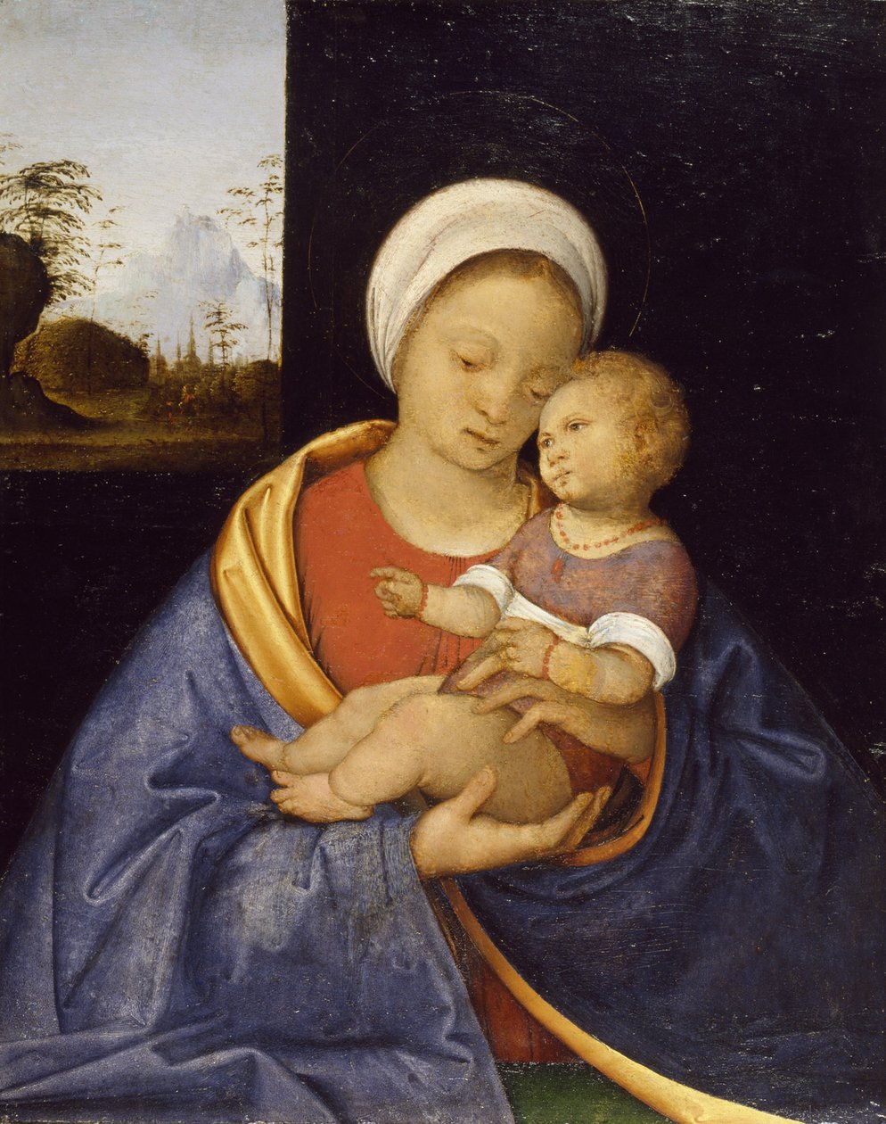 Madone et Enfant, 1510-15 - Giovanni Agostino da Lodi