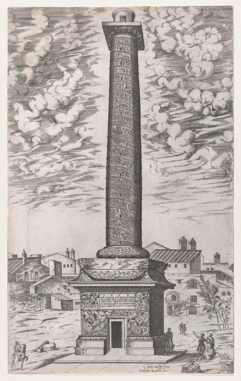Speculum Romanae Magnificentiae: Colonne de Trajan, 1581-86 - Giovanni Ambrogio Brambilla