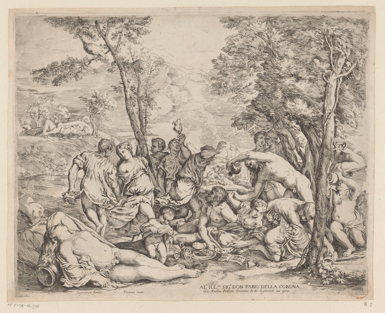 Bacchanale sur Andros - Giovanni Andrea Podesta