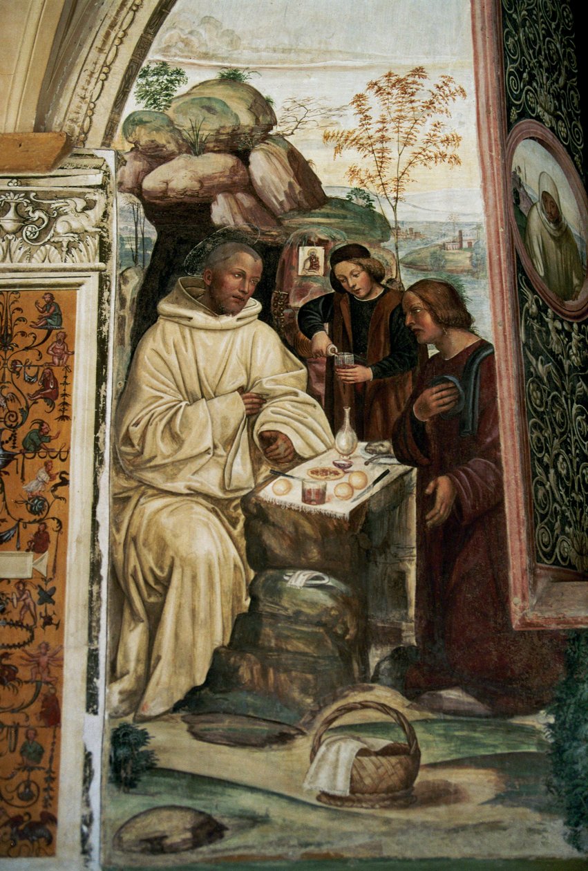 Vita de Saint Benedict da Nurcia - Giovanni Antonio Bazzi Sodoma