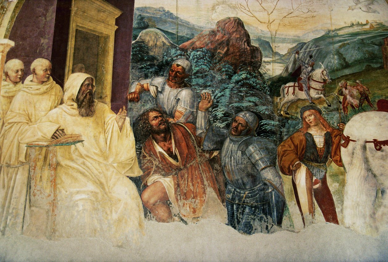 Vita de Saint Benedict da Nurcia - Giovanni Antonio Bazzi Sodoma