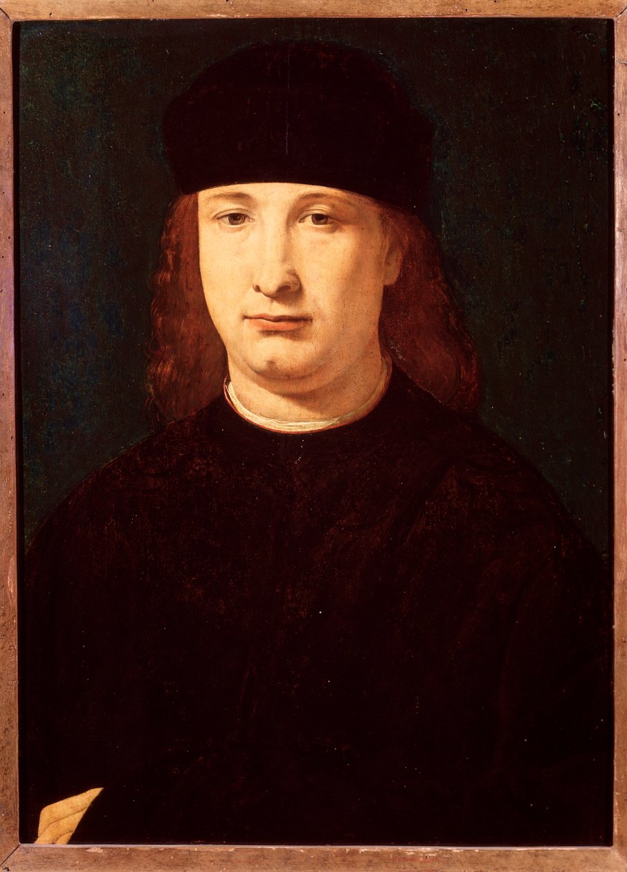 Portrait du poète italien Girolamo Casio - Giovanni Antonio Boltraffio