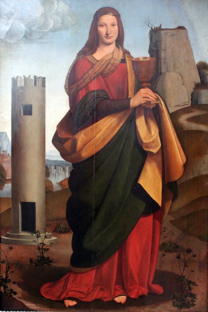 Sainte-Barbara - Giovanni Antonio Boltraffio