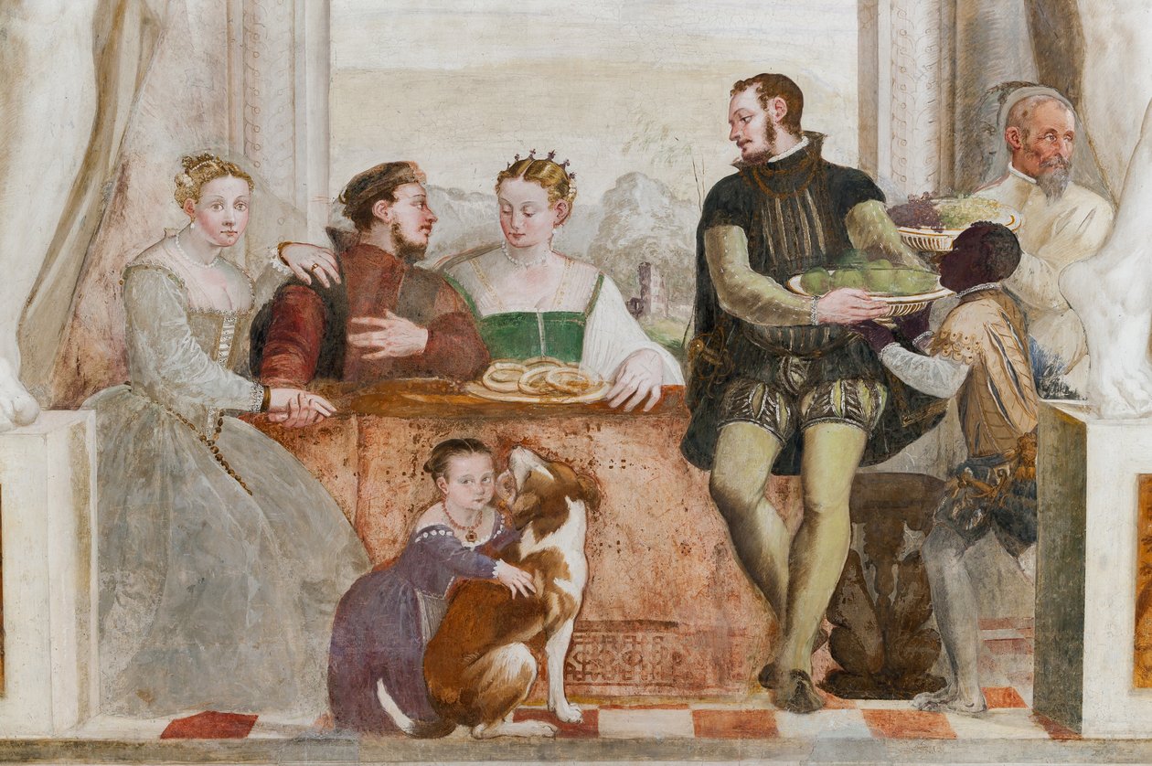 Le Banquet, Salle principale, vers 1570 - Giovanni Antonio Fasolo