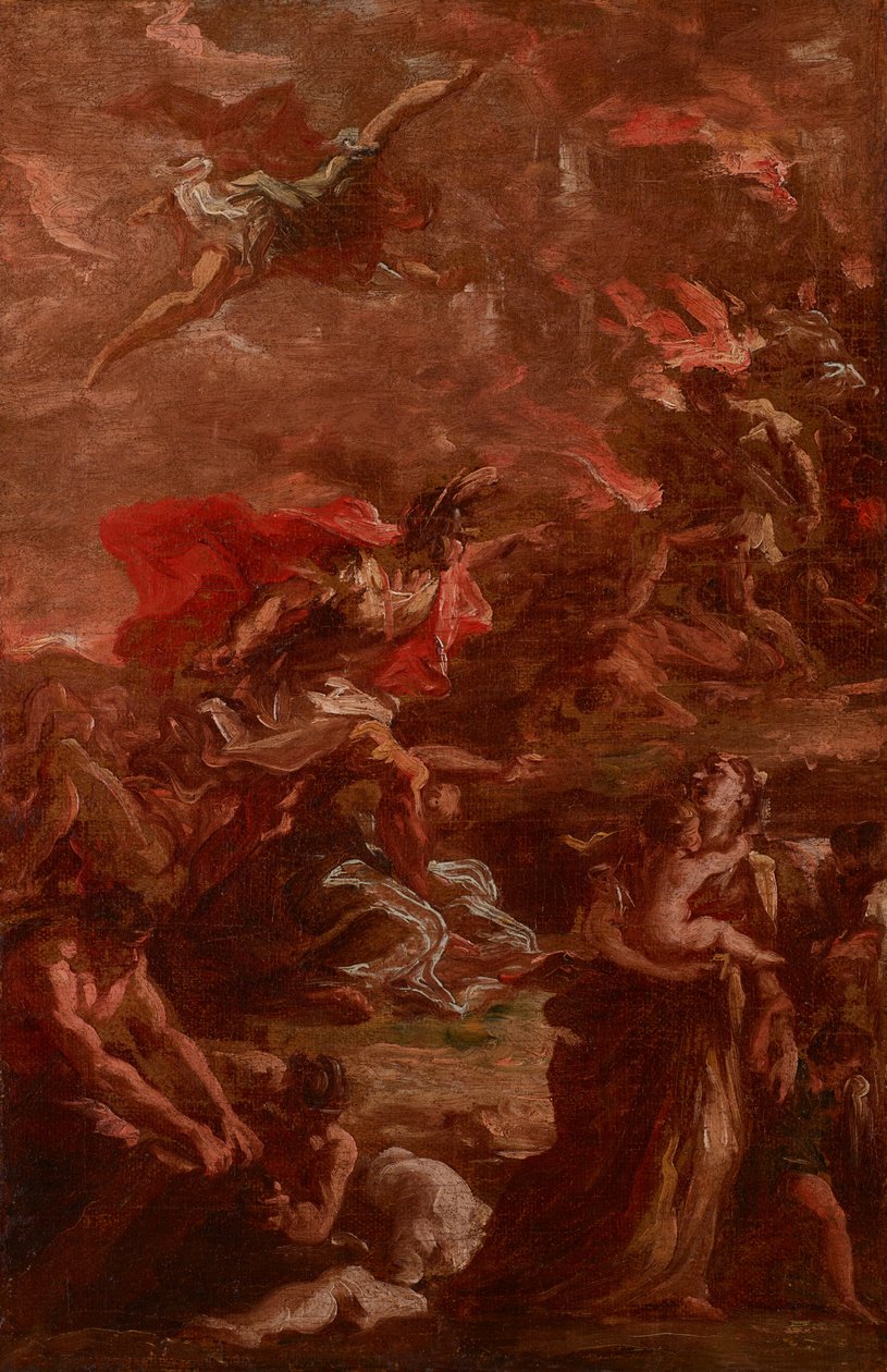 Allégorie de la guerre - Giovanni Antonio Pellegrini