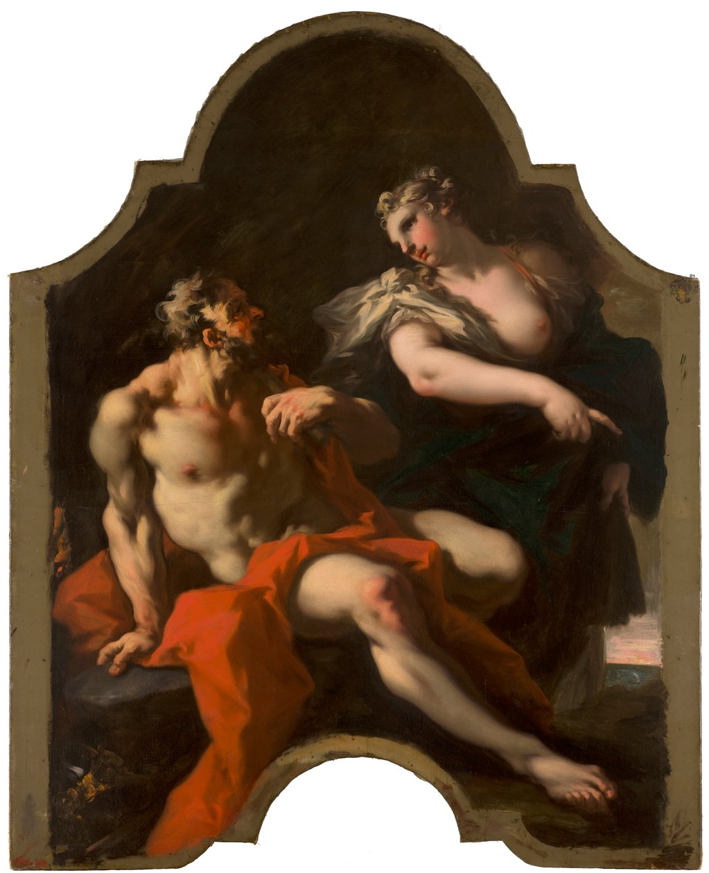 Représentation mythologique ou allégorique - Giovanni Antonio Pellegrini