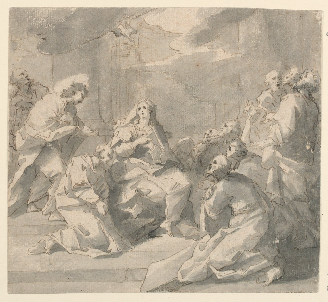 Pentecôte - Giovanni Antonio Pellegrini
