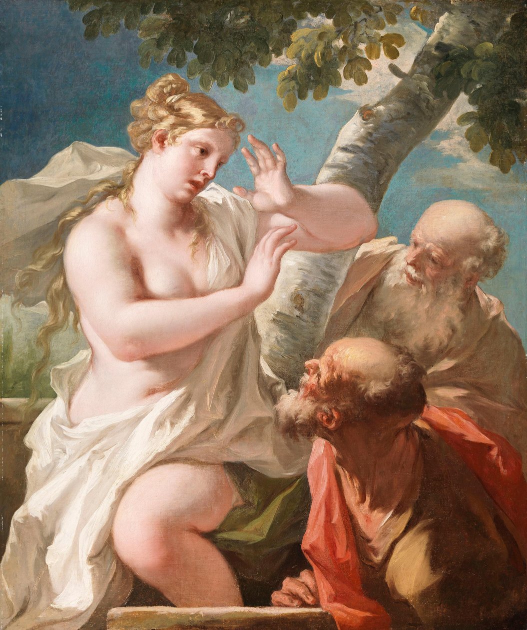 Suzanne et les vieillards - Giovanni Antonio Pellegrini