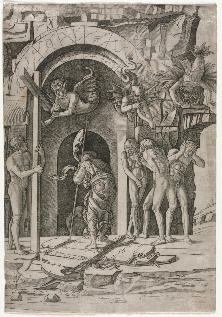 Descente aux Limbes, vers 1490-1500 - Giovanni Antonio da Brescia