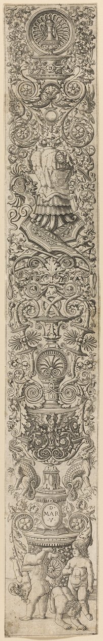 Quatre Enfants Jouant, plaque sept des Douze Panneaux d