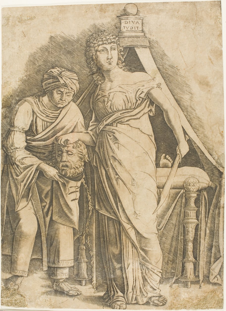 Judith avec la tête d