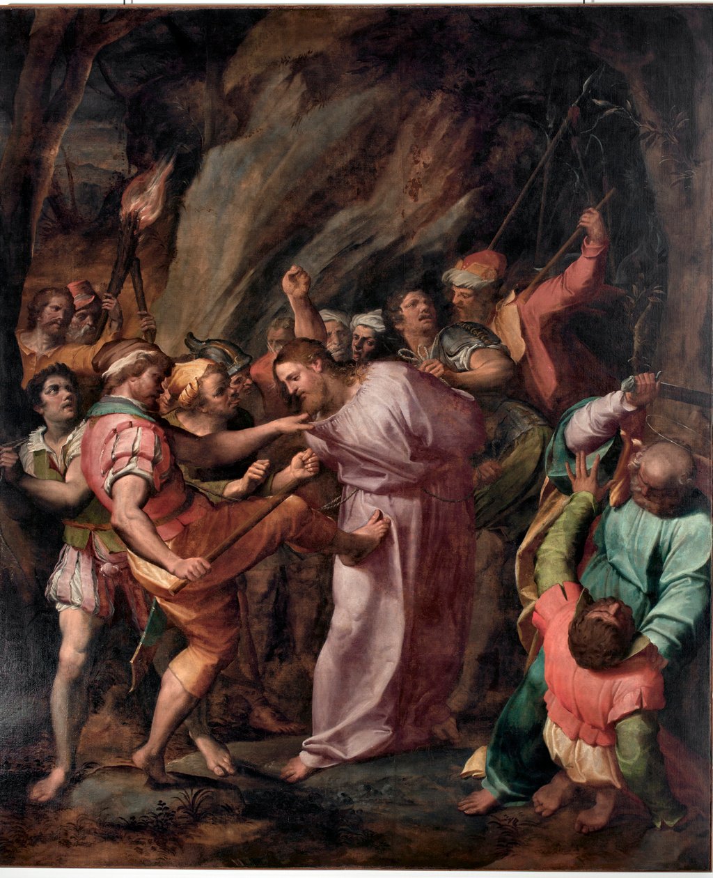 La Capture du Christ - Giovanni Battista  Castello