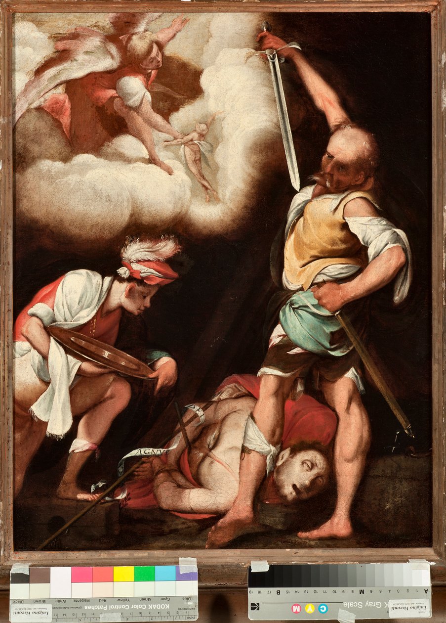 La Décollation de Saint Jean-Baptiste (détail) - Giovanni Battista  Crespi