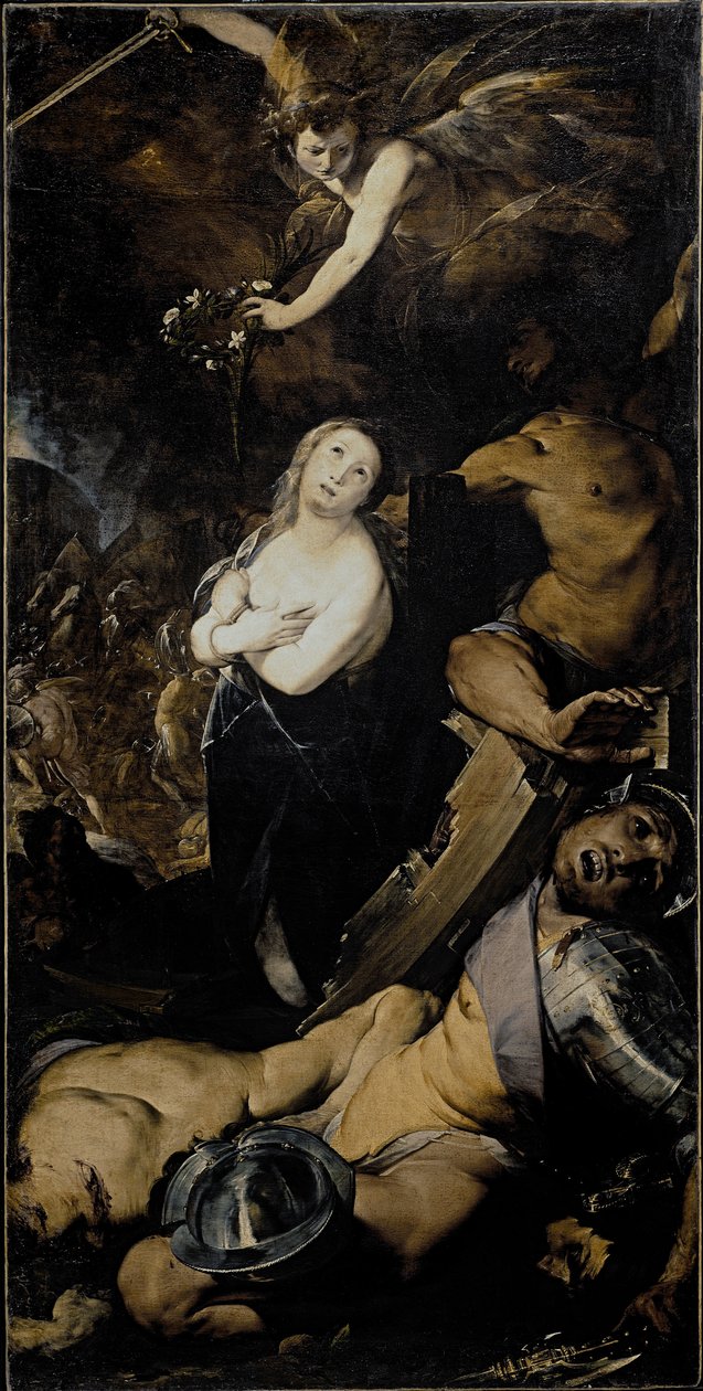 Le Martyre de Sainte Catherine Peinture de Cerano (Giovan Battista Crespi) (1567/8-1632) Milan, Santa Maria presso San Celso Italie - Giovanni Battista  Crespi