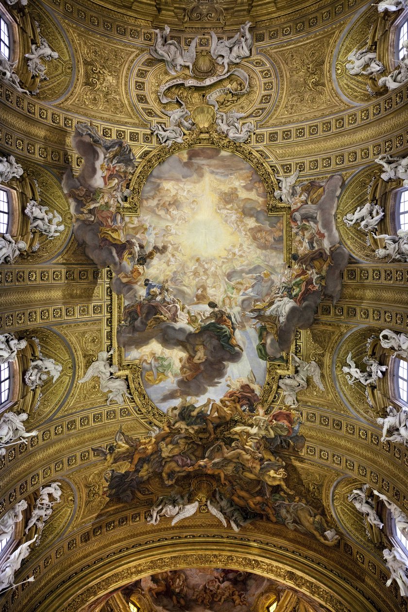 Le Triomphe du nom de Jésus - Giovanni Battista Gaulli