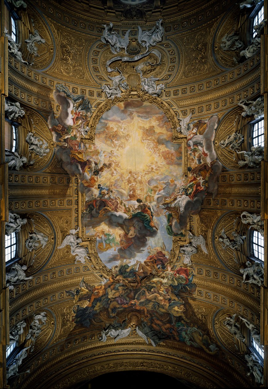 Le Triomphe du Saint Nom de Jésus - Giovanni Battista  Gaulli