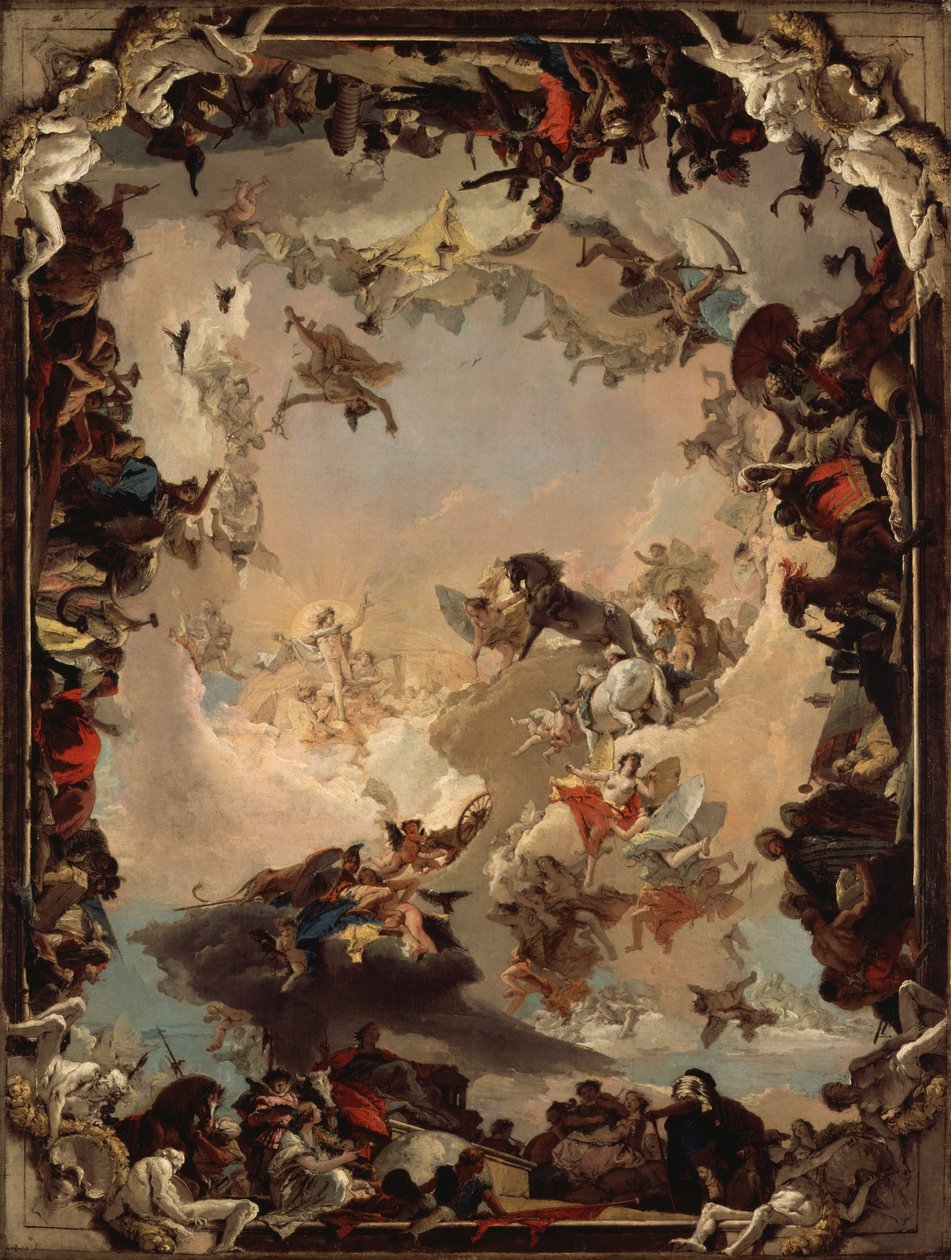 Allégorie des Planètes et des Continents - Giovanni Battista Tiepolo