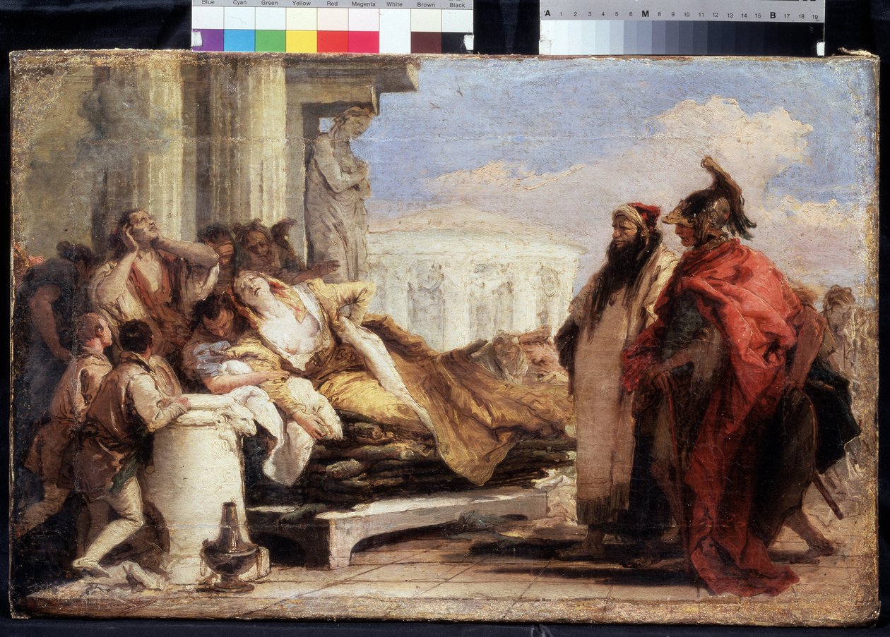 La mort de Didon - Giovanni Battista Tiepolo