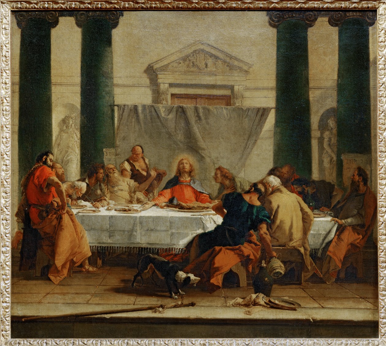 La Cène ... - Giovanni Battista (1696-1770) Tiepolo