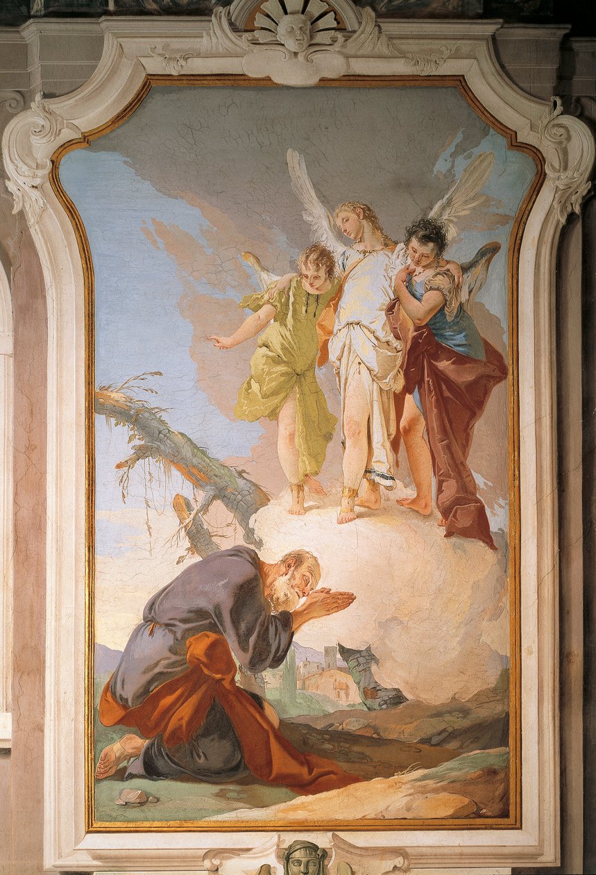 Abraham et les anges - Giovanni Battista Tiepolo
