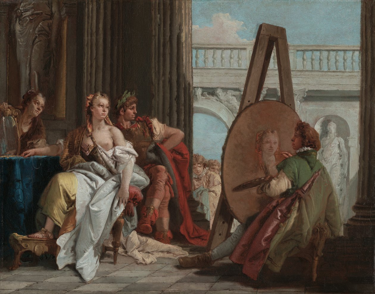 Alexandre le Grand et Campaspe dans l