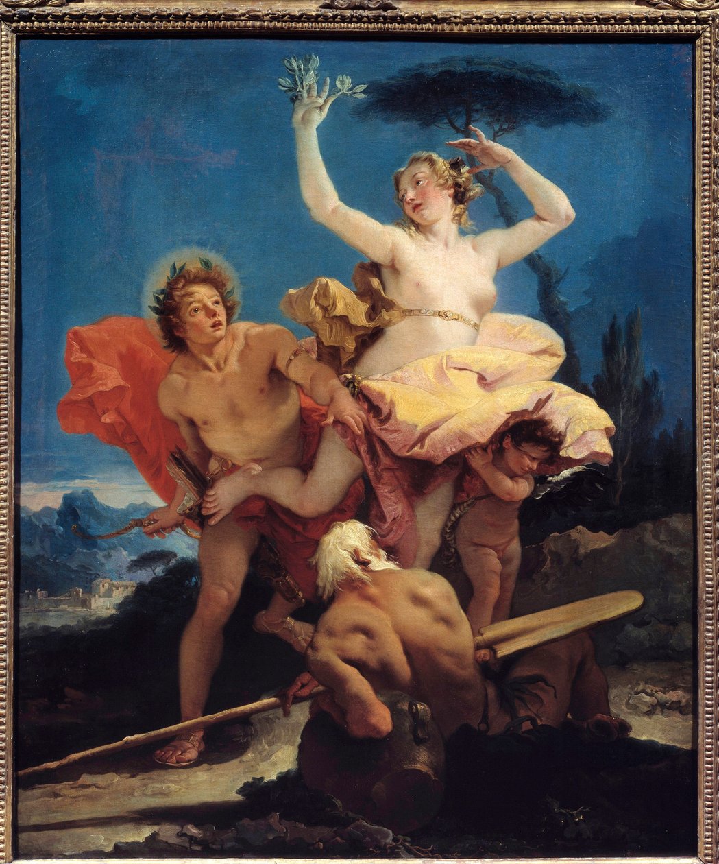Apollon et Daphné - Giovanni Battista Tiepolo