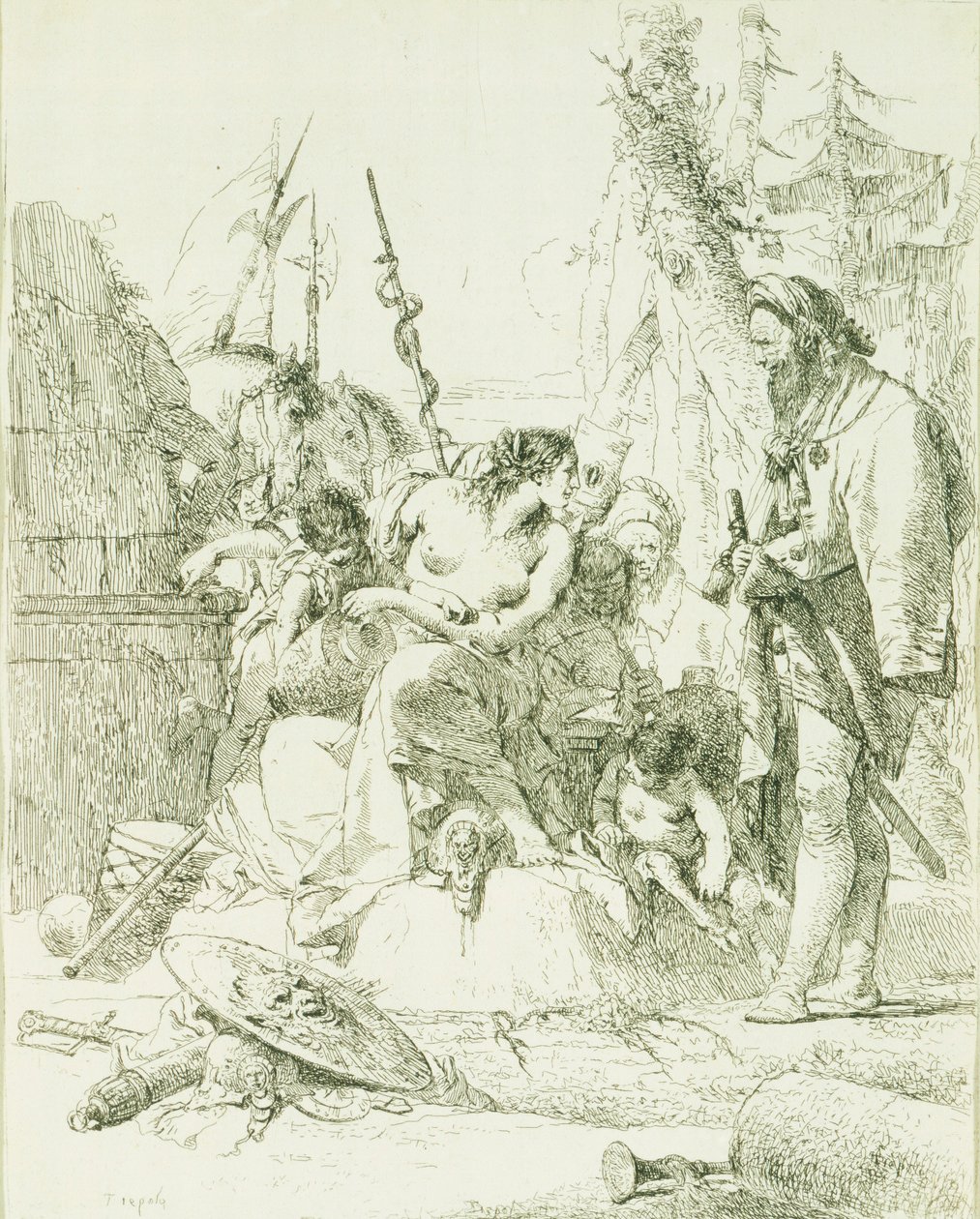 Capriccio - Giovanni Battista Tiepolo